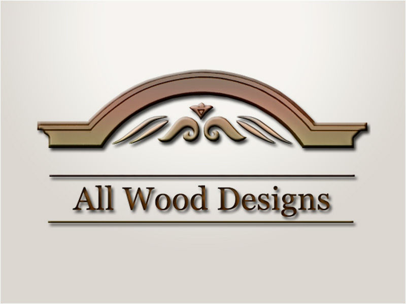 All Wood Designs logo design