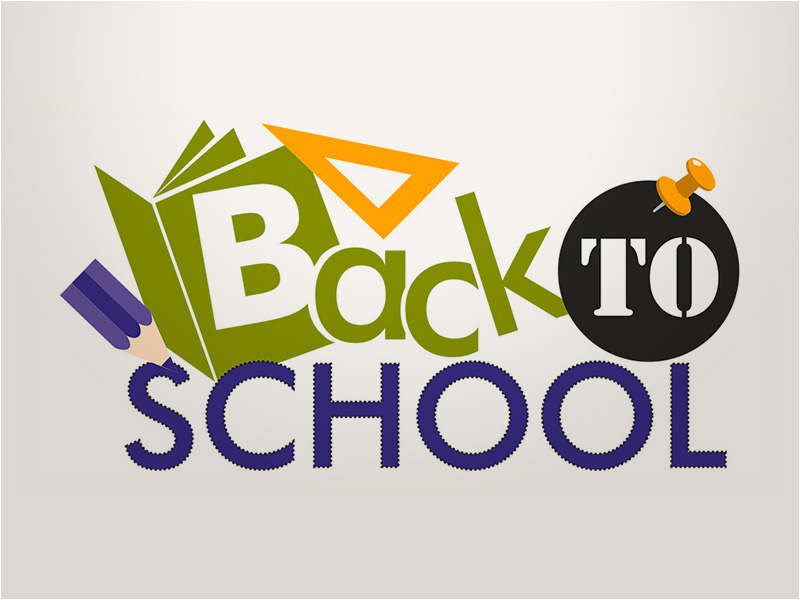 Back to School logo design