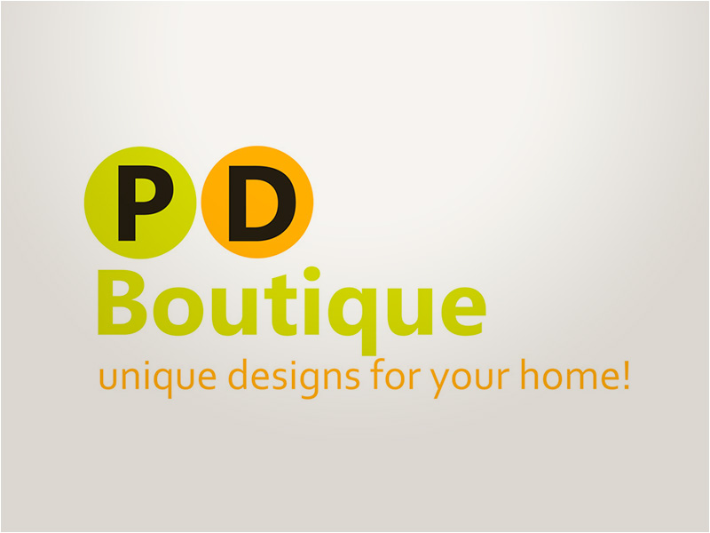 PD Boutique logo design