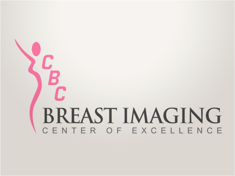 Breast Imaging Center of Excellence logo design