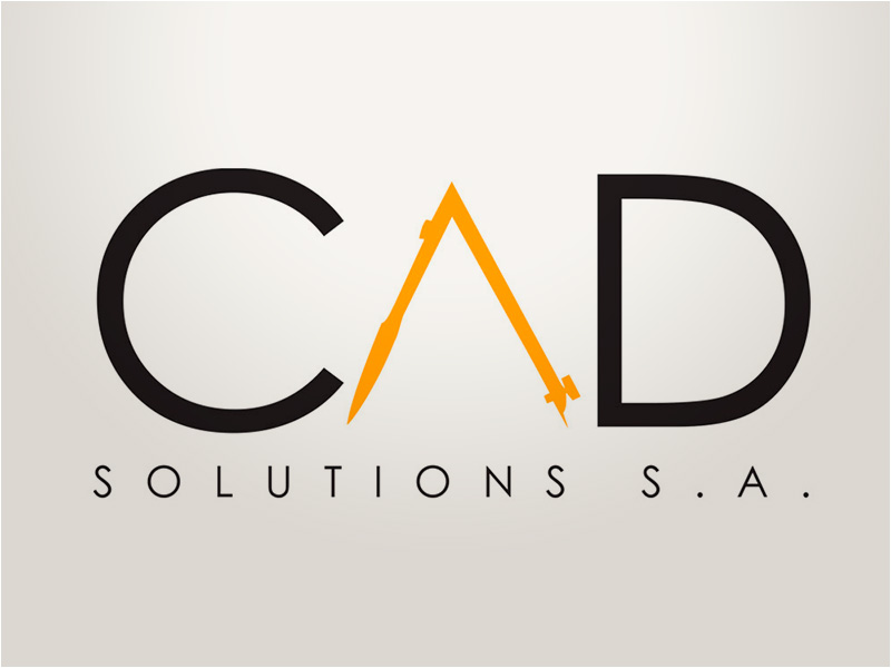 CAD Solutions S.A. logo design