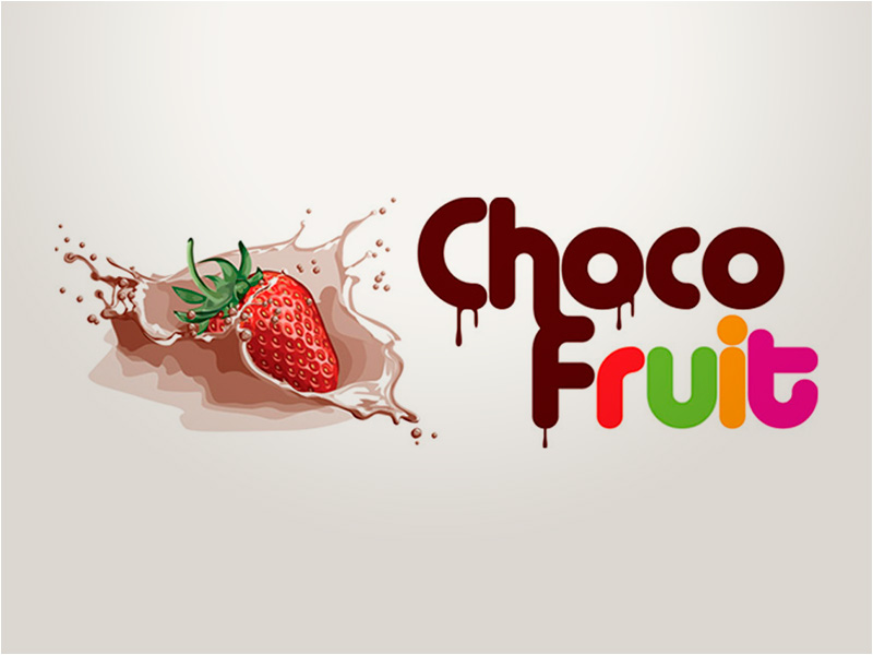 Choco Fruit logo design