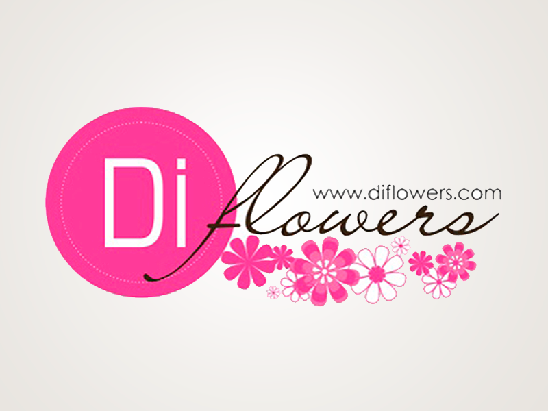 Di Flowers logo design