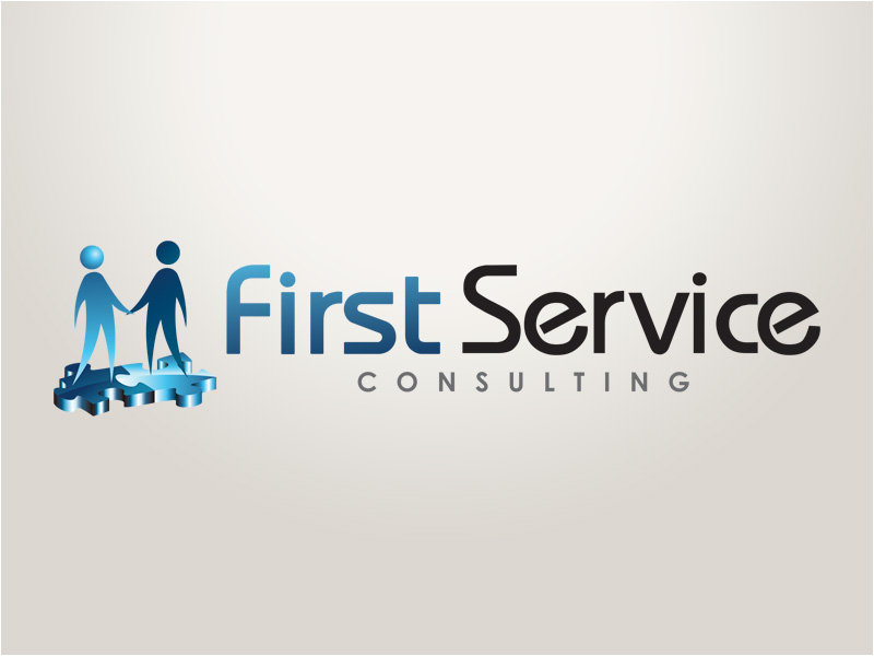 First Service Consulting logo design