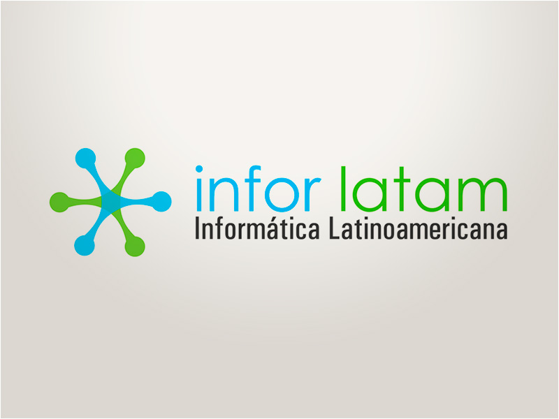 Infor Latam Informática Latinoamericana logo design
