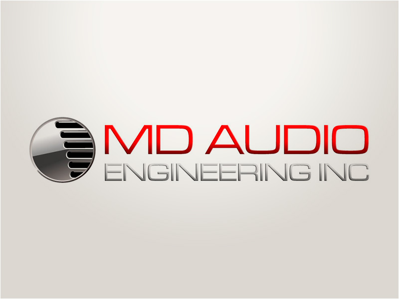 MD Audio Engineering Inc logo design
