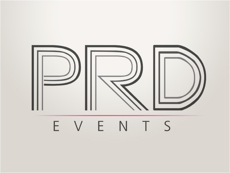 PRD Events logo design