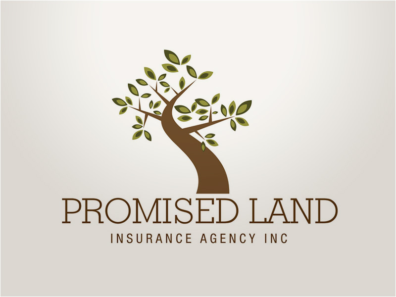 Promised Land Insurance Agency INC logo design