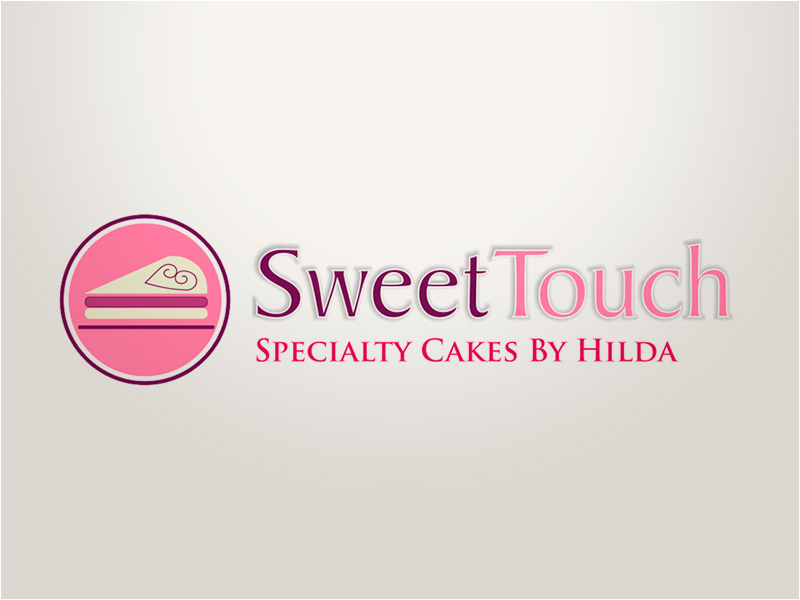 Sweet Touch Specialty Cakes by Hilda logo design